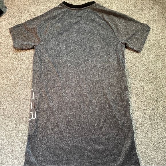 Spyder Men's Quick Dry Short Sleeve Active Tee Quick Dry T-Shirt Gray/Black Sz S - Picture 3 of 7